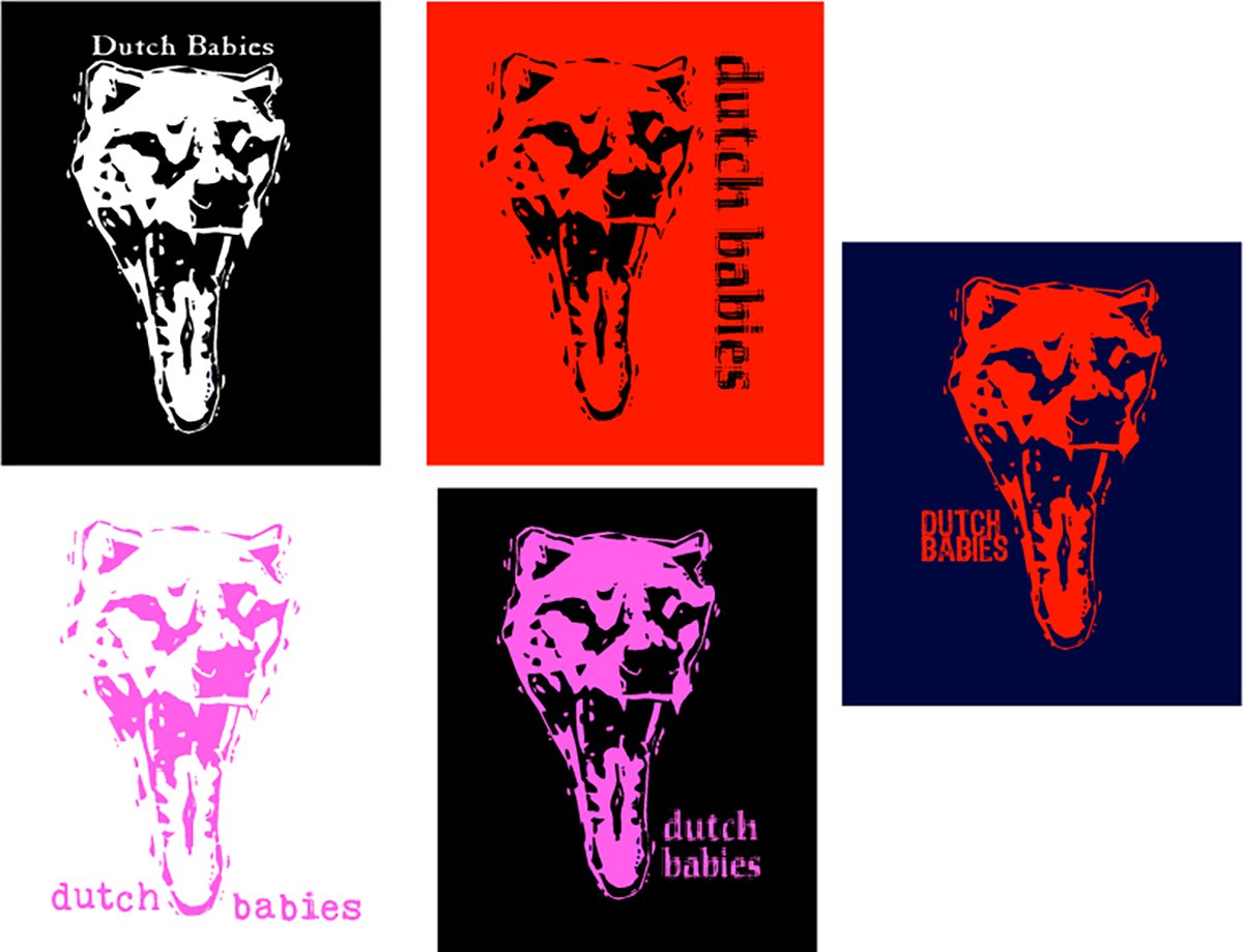 Dutch Babies t-shirt designs for band merch