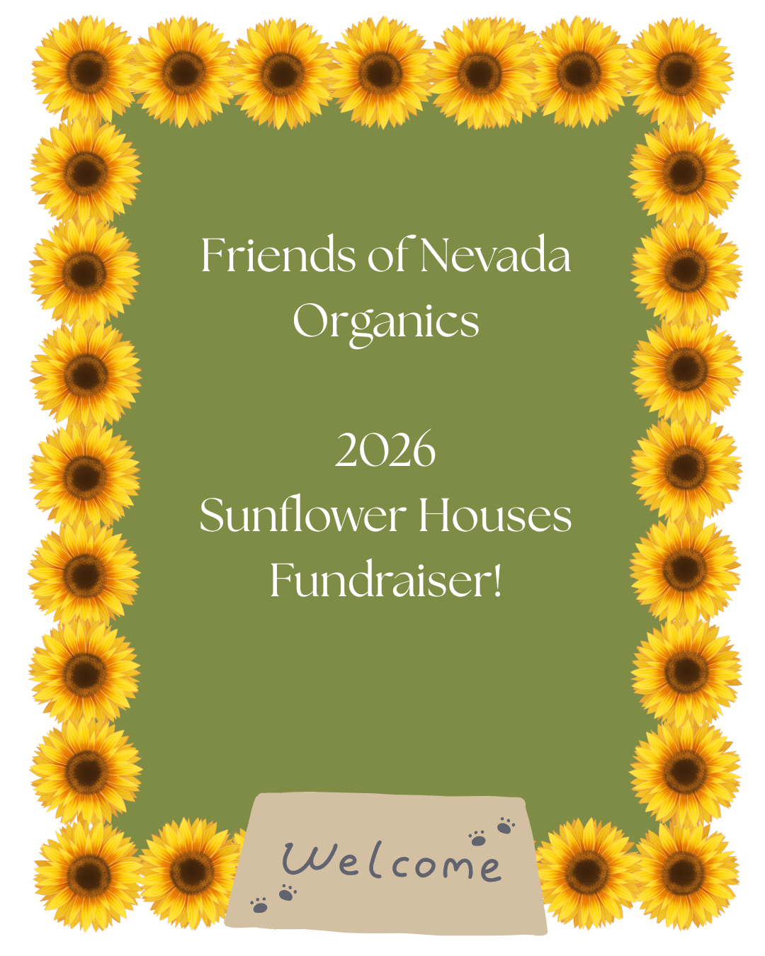 Grow Me A Sunflower House! Spring 2026