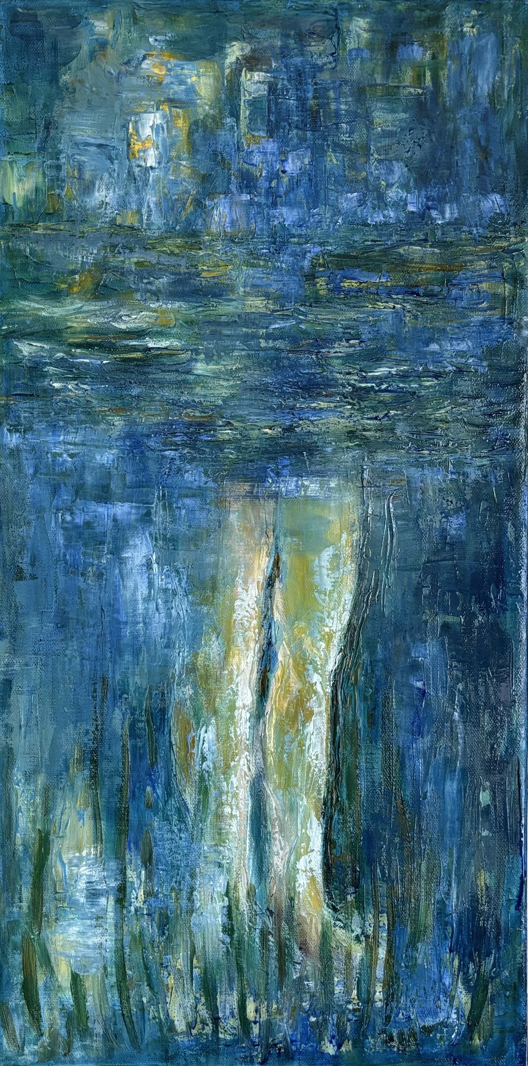 Figure I - oil on canvas 24x12in.