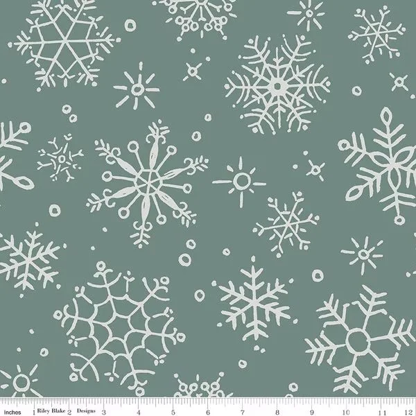Wide Back Magical Winterland Snowflake Winter