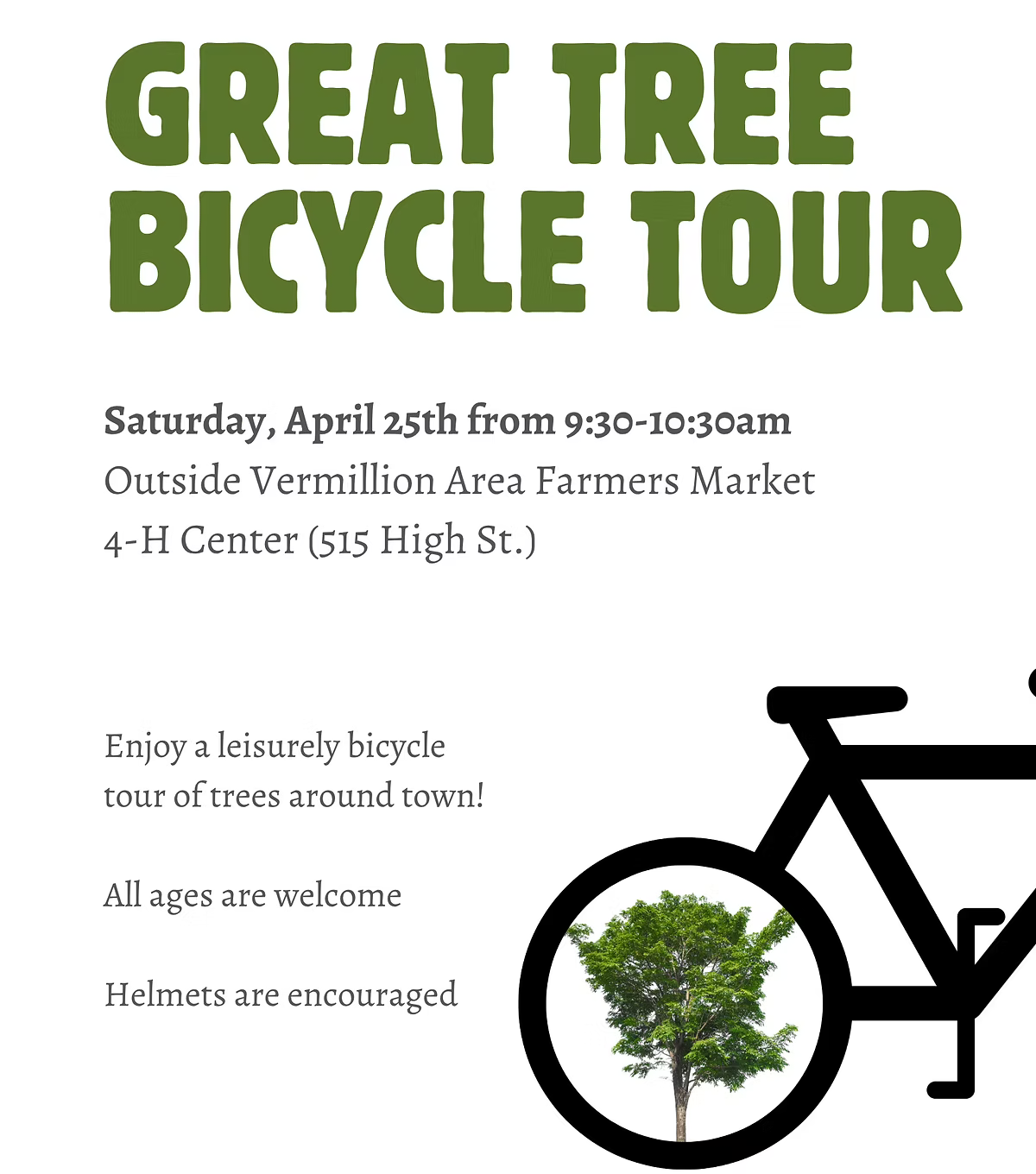 Great Tree Bicycle Tour