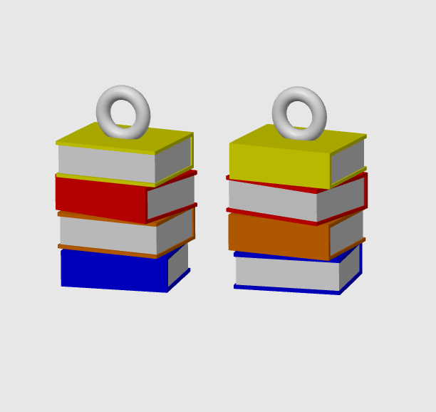 Book Earrings