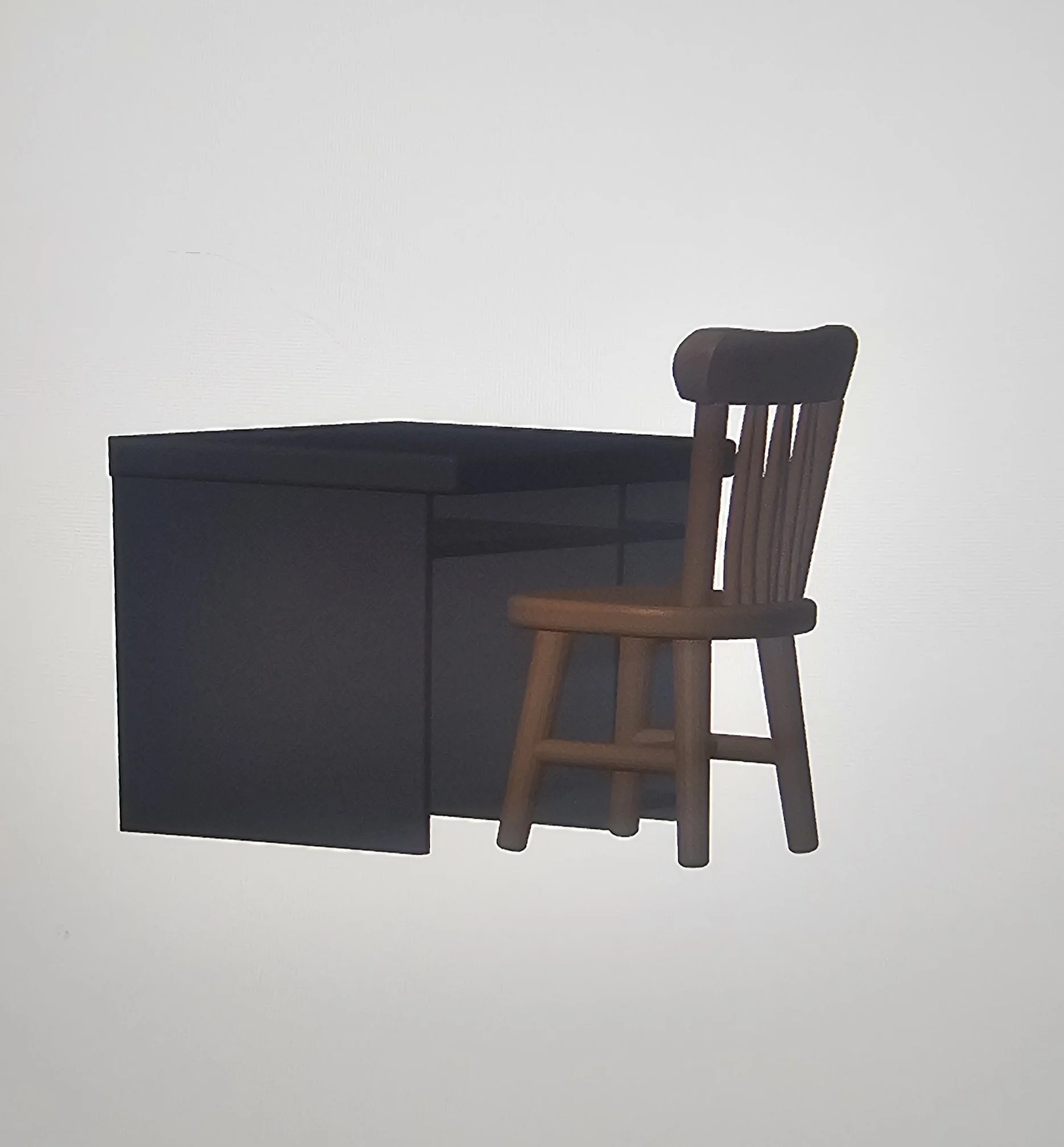 Desk and Chair (Replica)