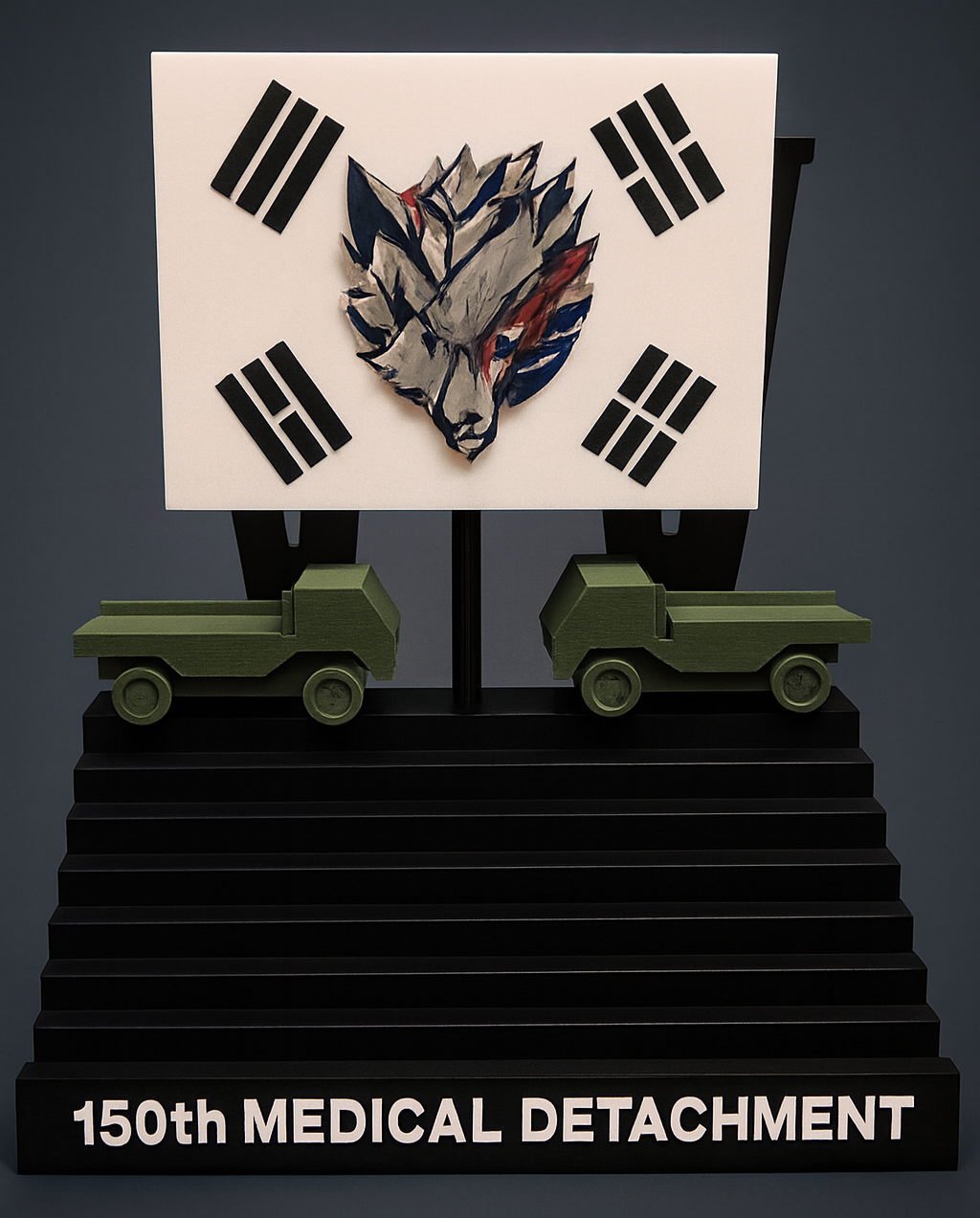 150th MED DET Coin Holder