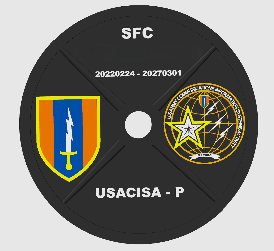 45 LBS Plate (Replica)