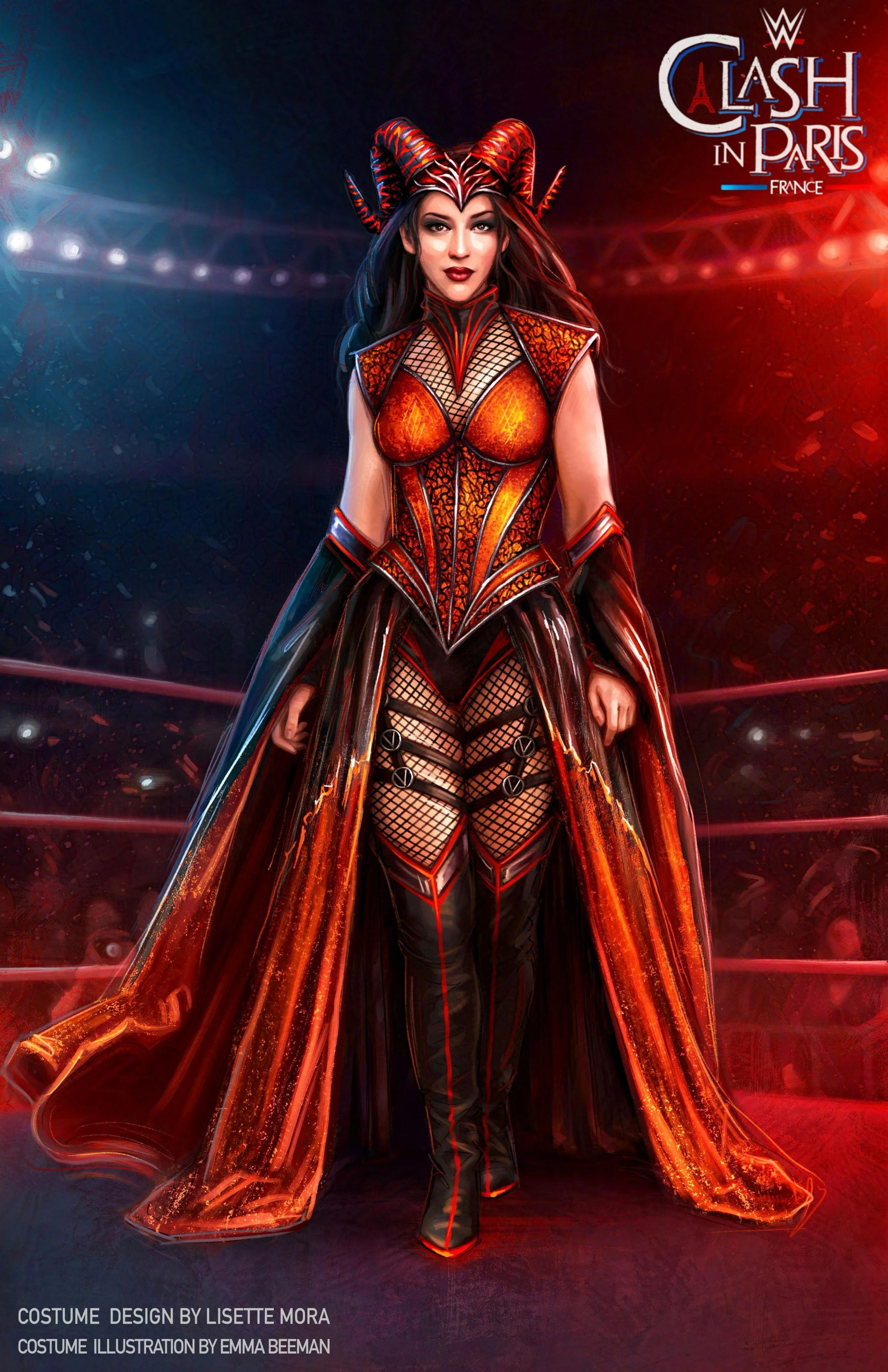  WWE: CLASH IN PARIS&nbsp; 
I Costume Designer: Lisette Mora 