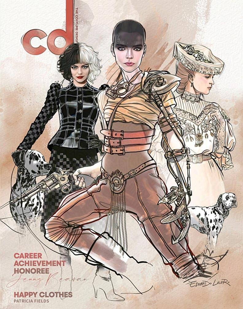  THE COSTUME DESIGNER MAGAZINE COVER&nbsp; 