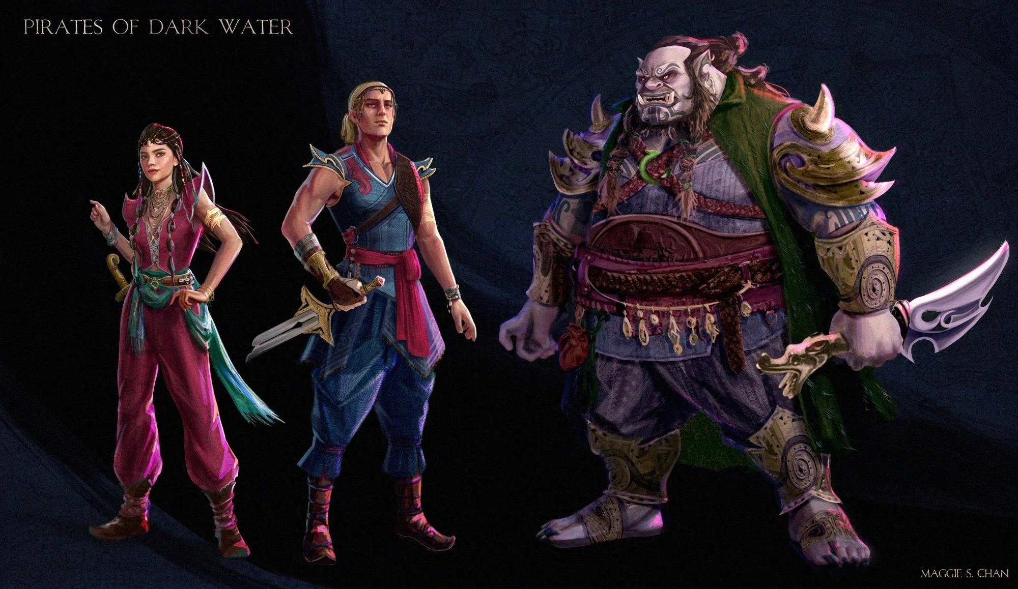  PIRATES OF DARKWATER&nbsp; 
I Personal Work