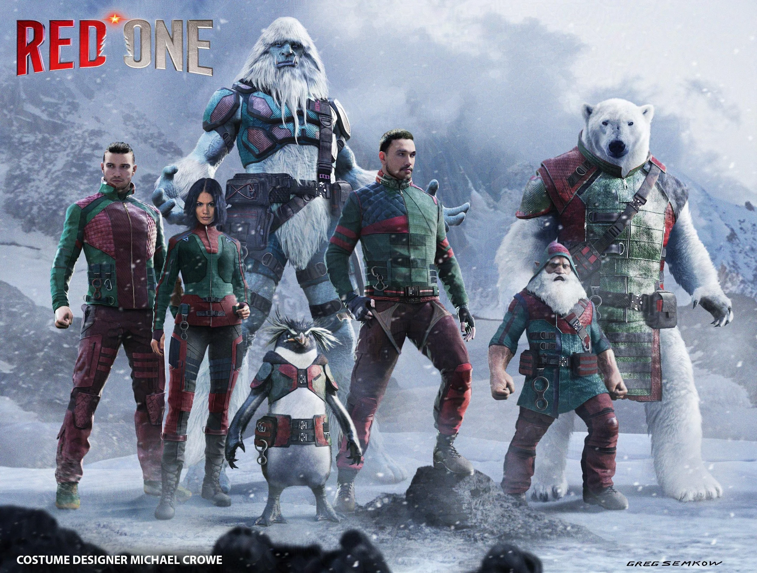  RED ONE&nbsp; 
I Costume Designer: Michael Crow