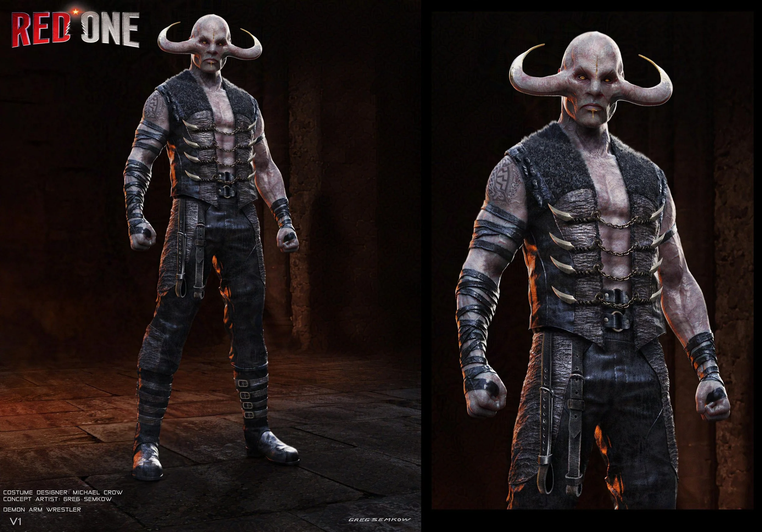 RED ONE&nbsp; 
I Costume Designer: Michael Crow