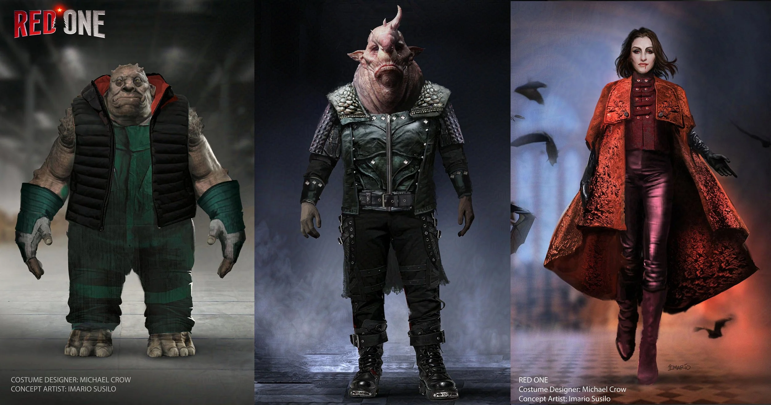  RED ONE&nbsp; 
I Costume Designer: Michael Crow