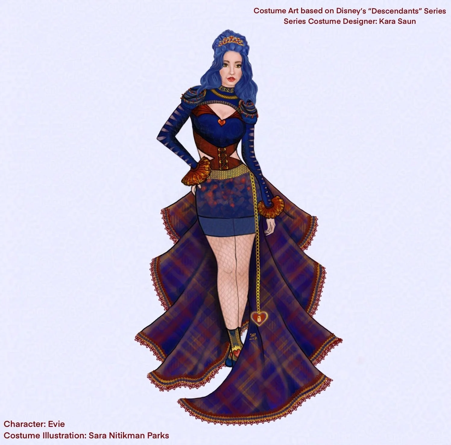  EVIE (Fan Art)&nbsp; 
I Personal Work