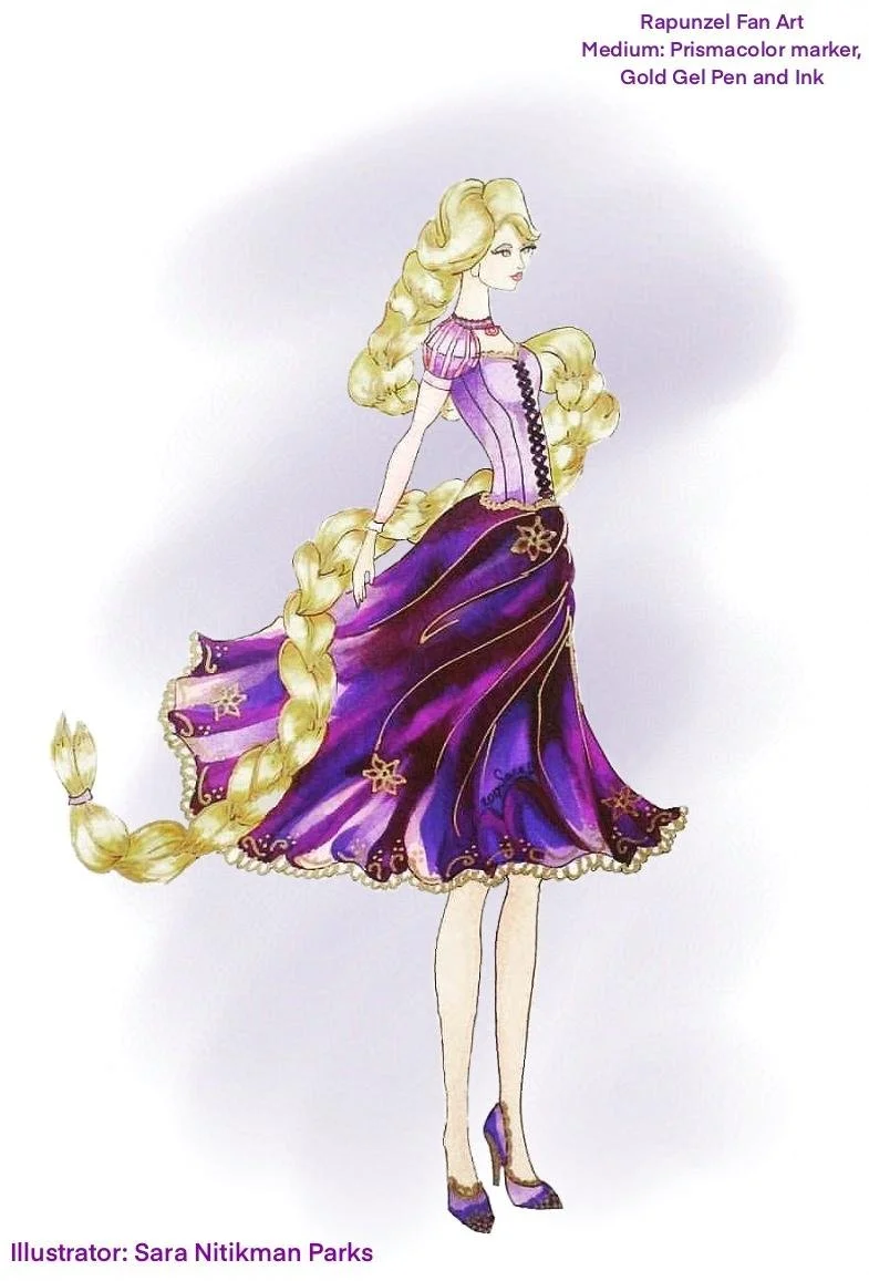  RAPUNZEL (Fan Art)&nbsp; 
I Personal Work