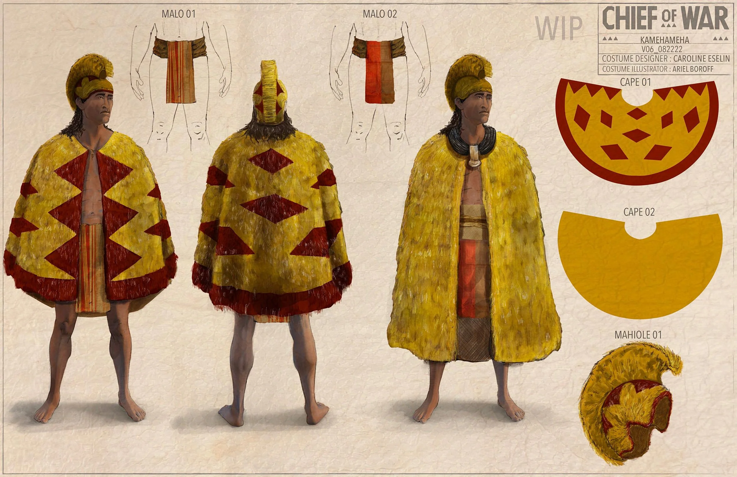  CHIEF OF WAR&nbsp; 
I Costume Designer: Caroline Eselin