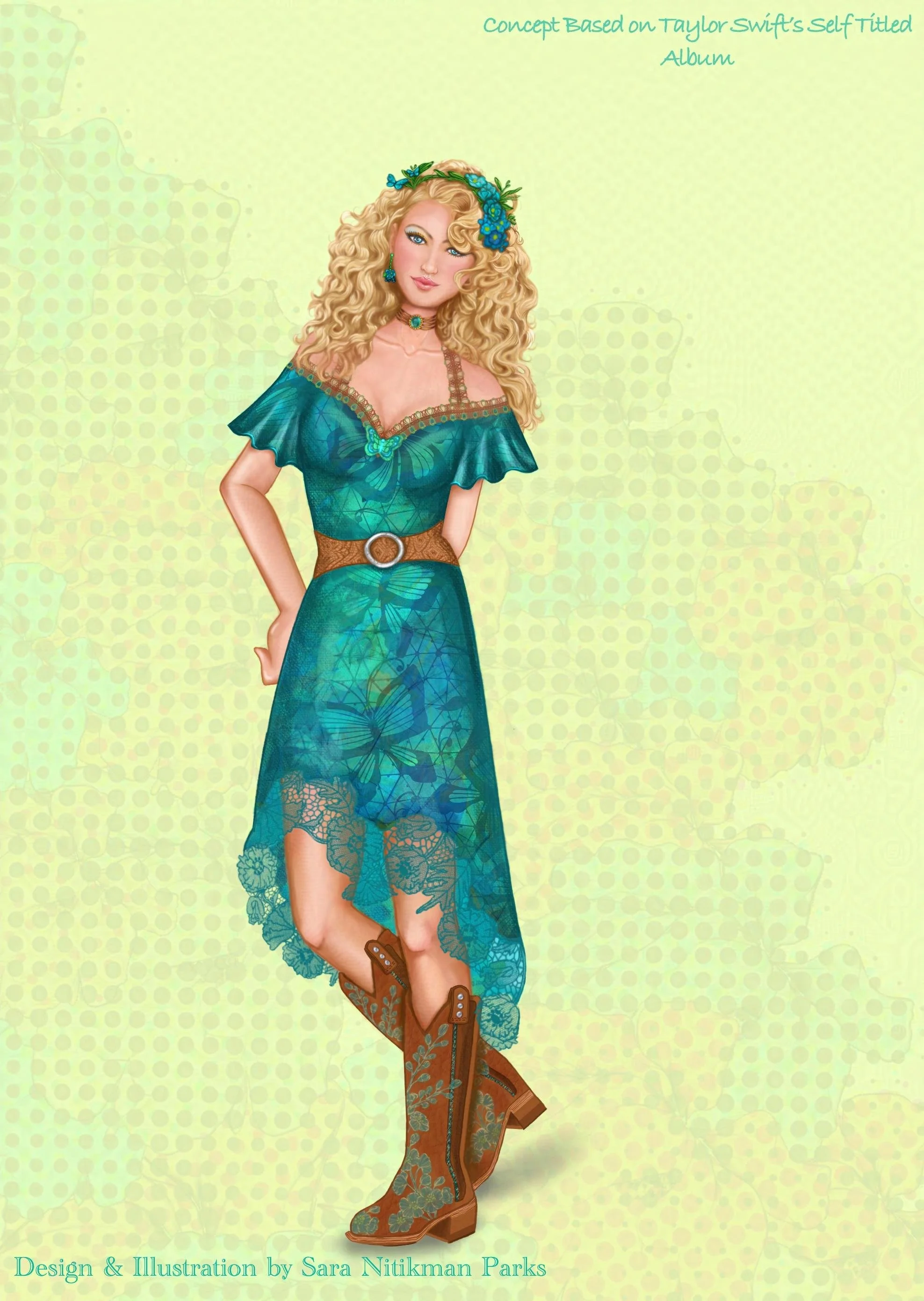  TAYLOR SWIFT: DEBUT (Fan Art)&nbsp; 
I Personal Work