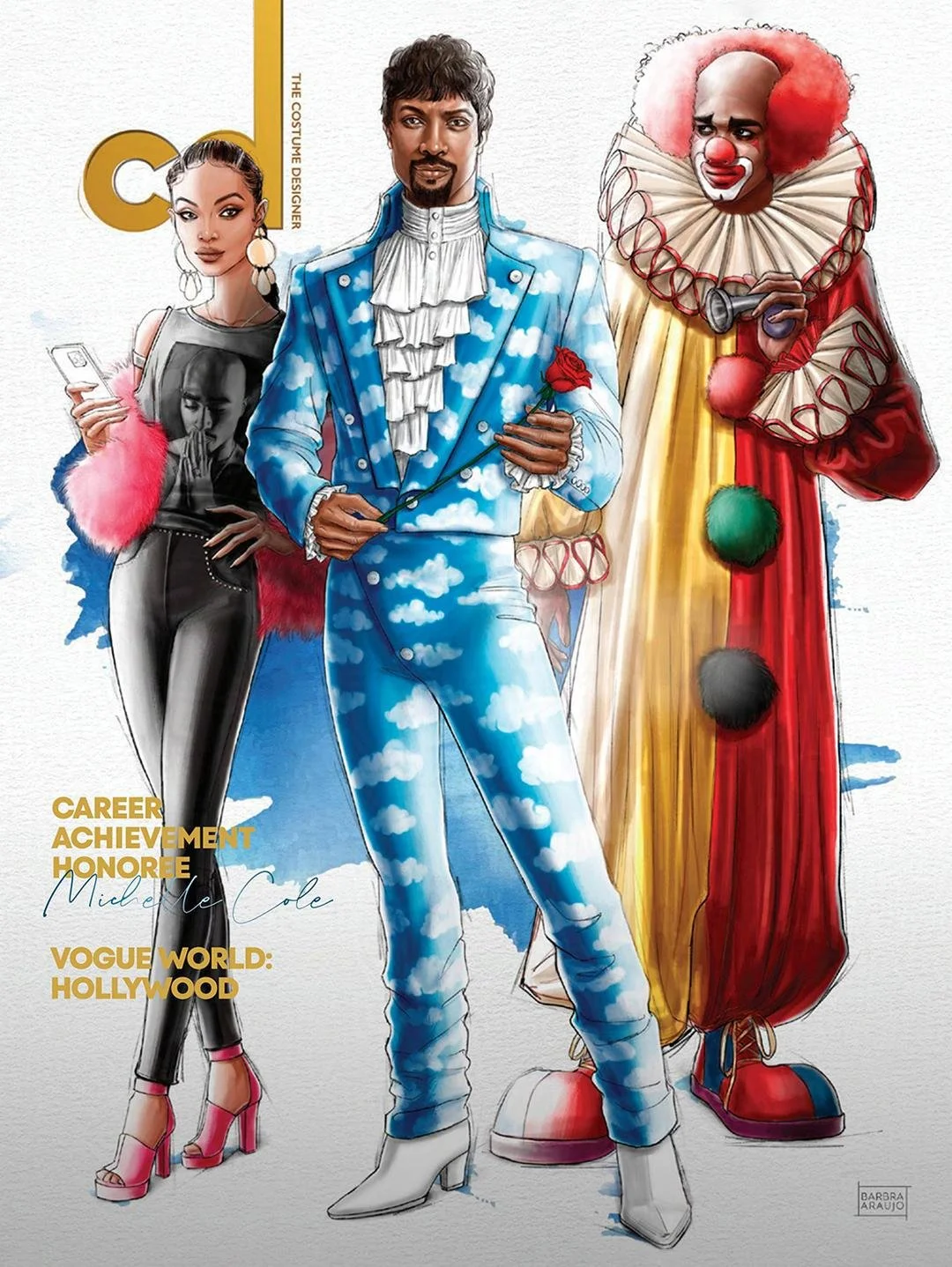  THE COSTUMER DESIGNER MAGAZINE COVER (Spring 2026)&nbsp; 
I Costume Designer: Michelle Cole