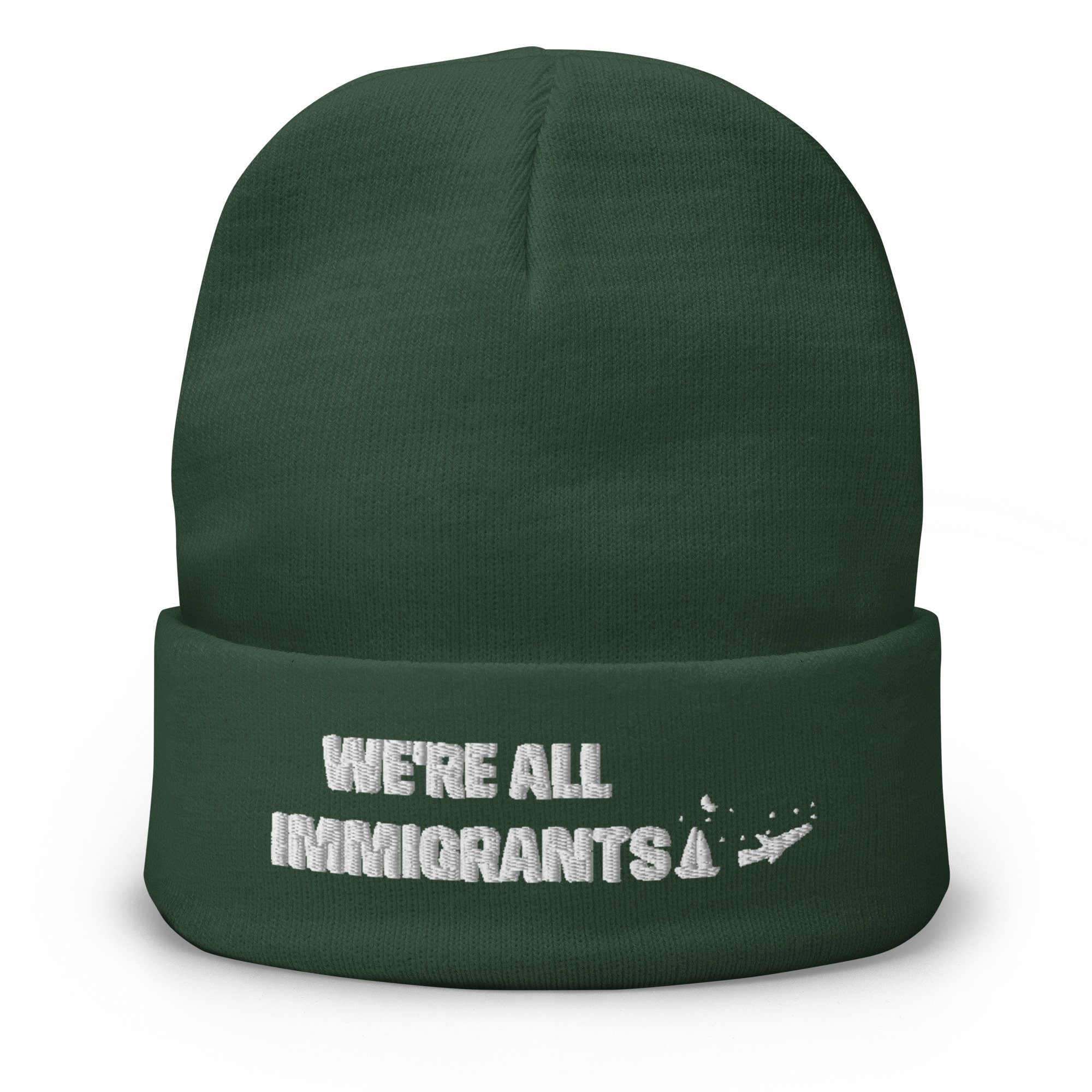 We're All Immigrants (Hat) Green