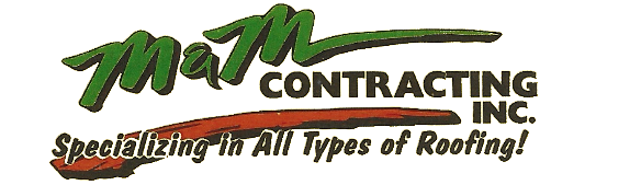 Max Contracting Inc. logo with text 'Specializing in all types of roofing!'