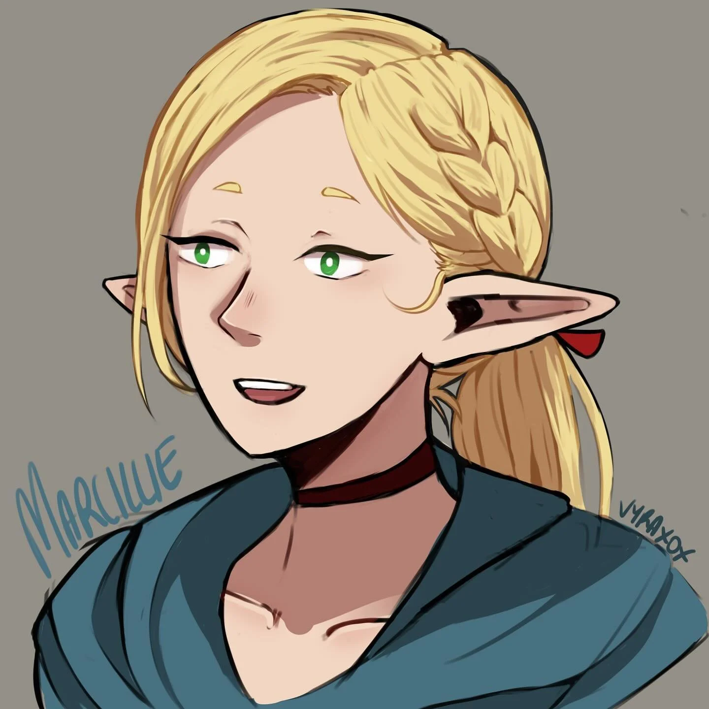 The gorgeous Marcille in my style 😚

#dungeonmeshifanart #deliciousindungeon #dungeonmeshi #marcille #dungeonmeshimarcille #fanart #animeart #animefanart