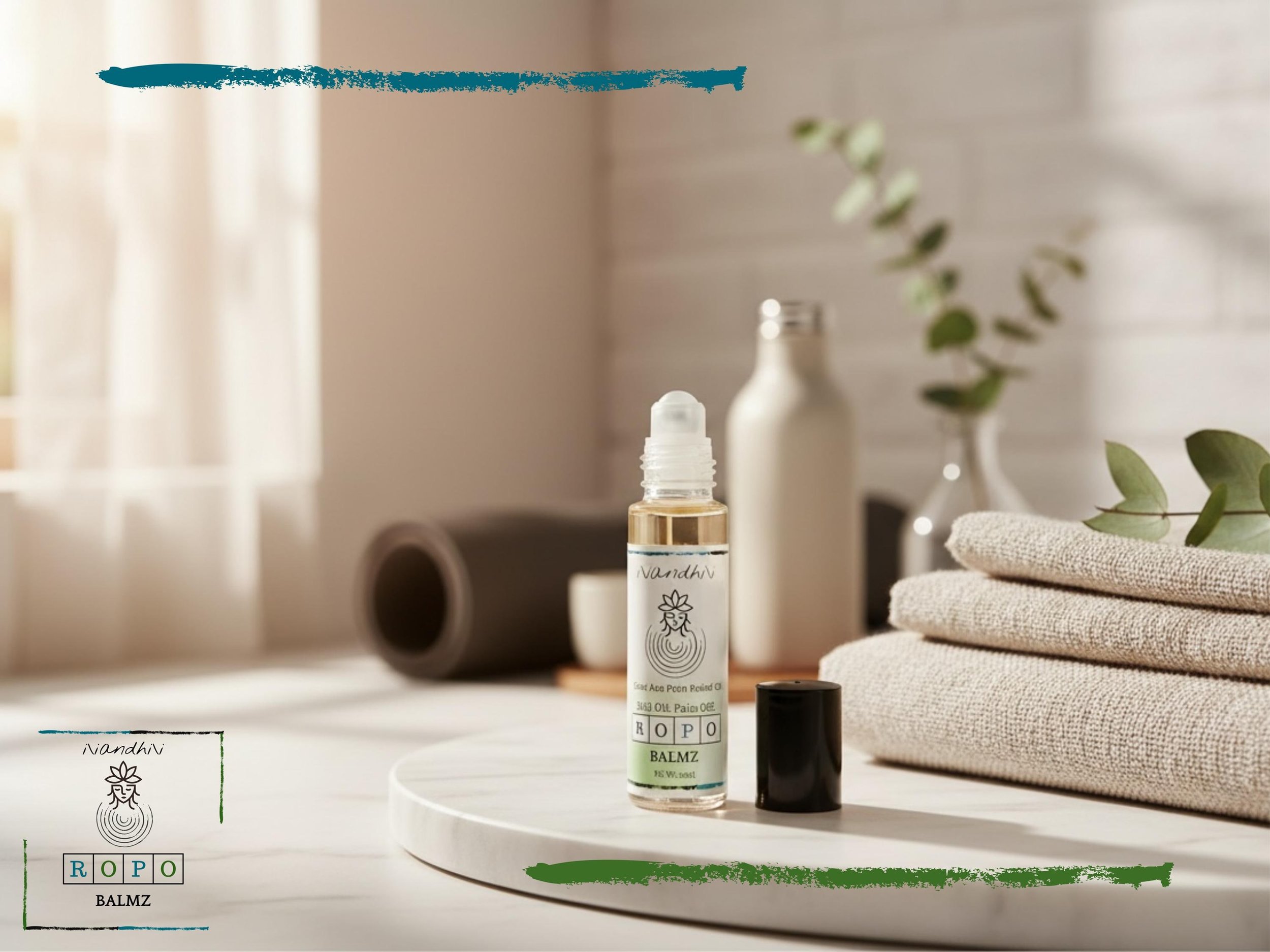 Axe Pain Relief Oil | Herbal Remedy Roll-On (10ml) | ROPO Balmz