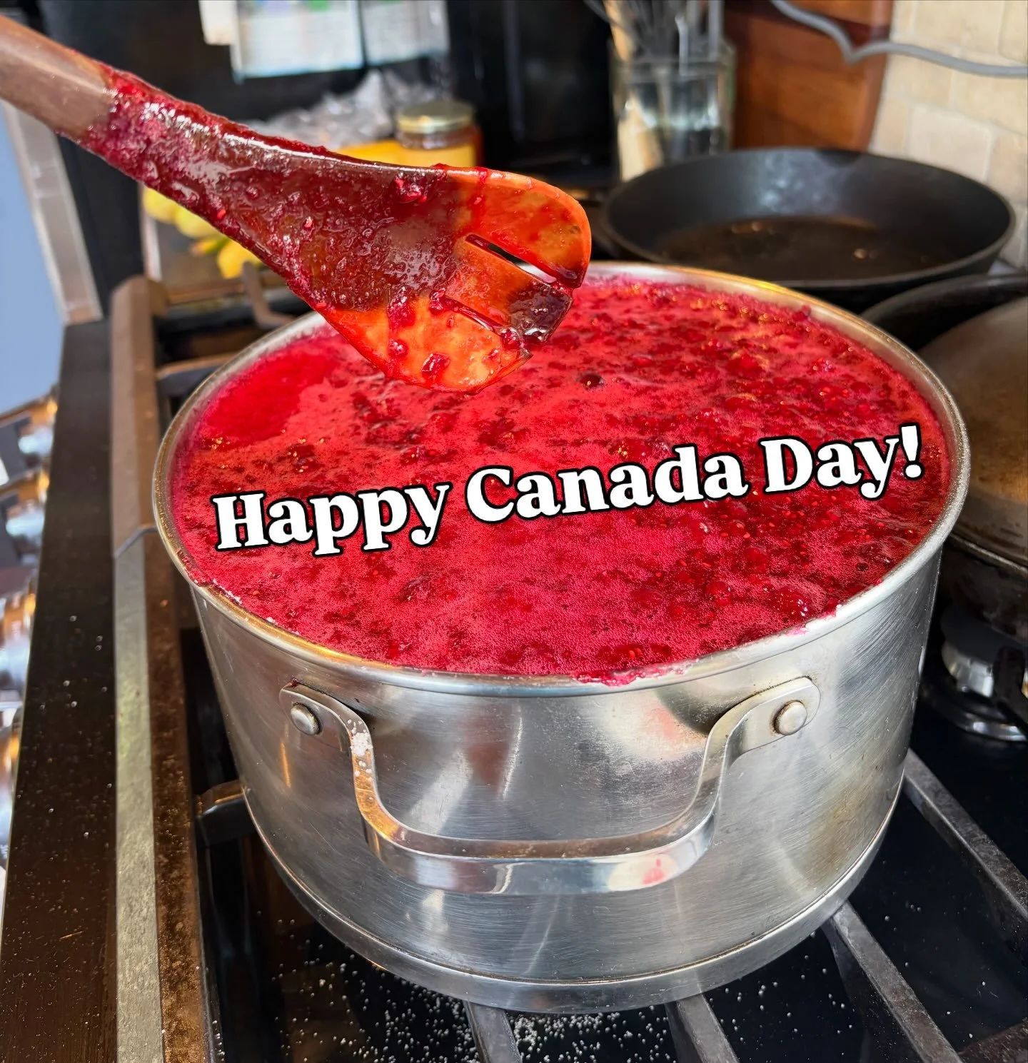 23 jars of raspberry jam &hellip; to celebrate!