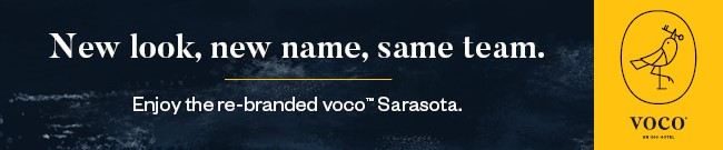 New look, new name, same team. VOCO Sarasota