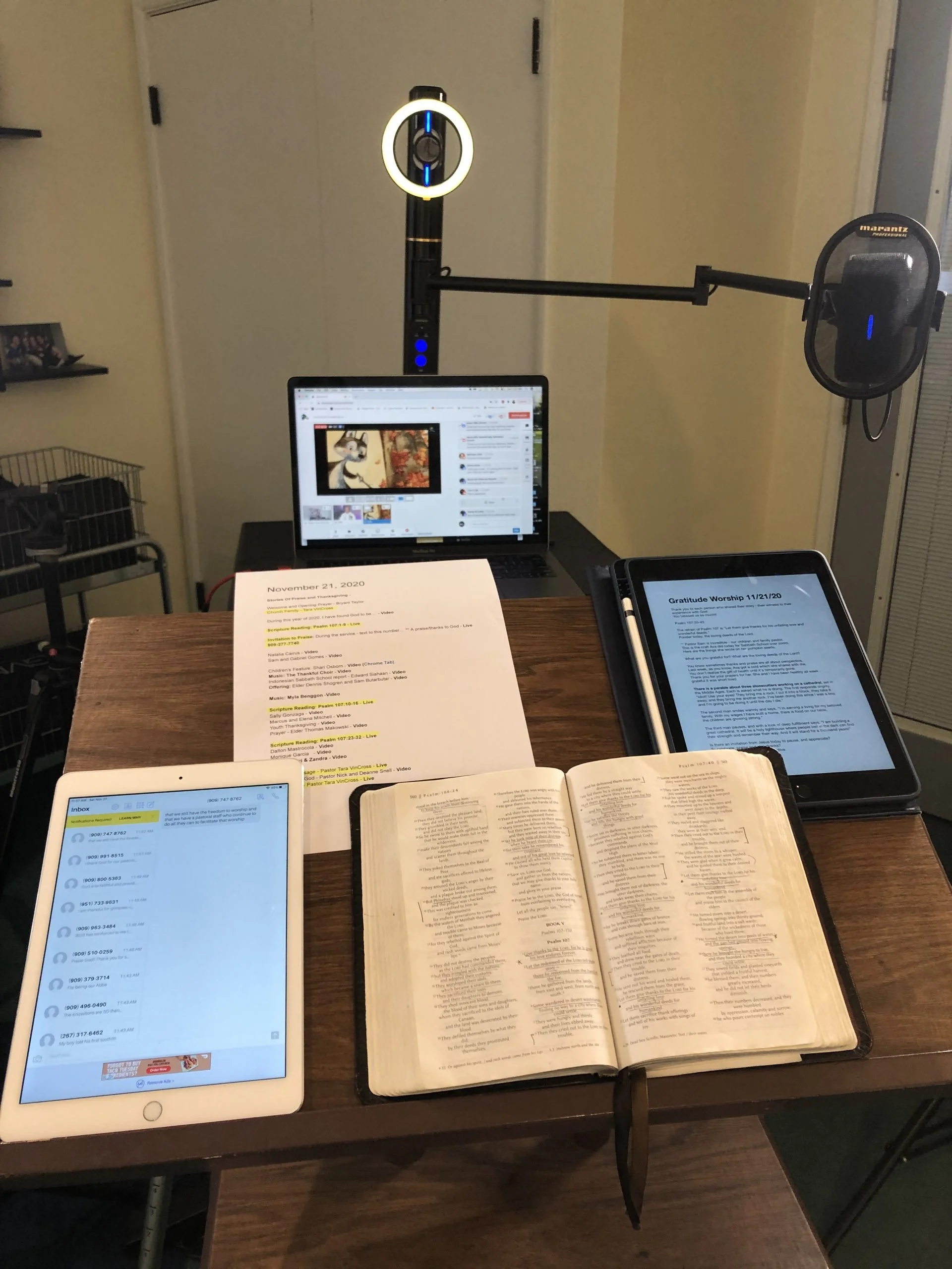 What was preaching like for you this year?