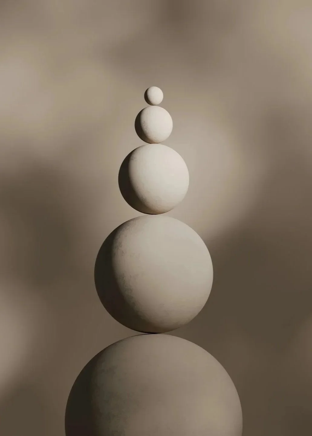 Stacked stones representing balance, stability, and a thoughtful approach to mental health care.