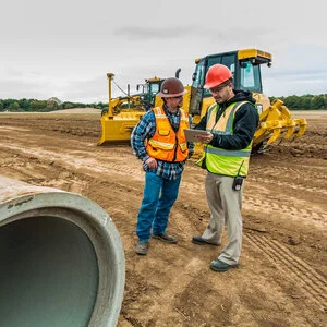 Infrastruct Civil project management on a commercial sitework jobsite in Middle Tennessee