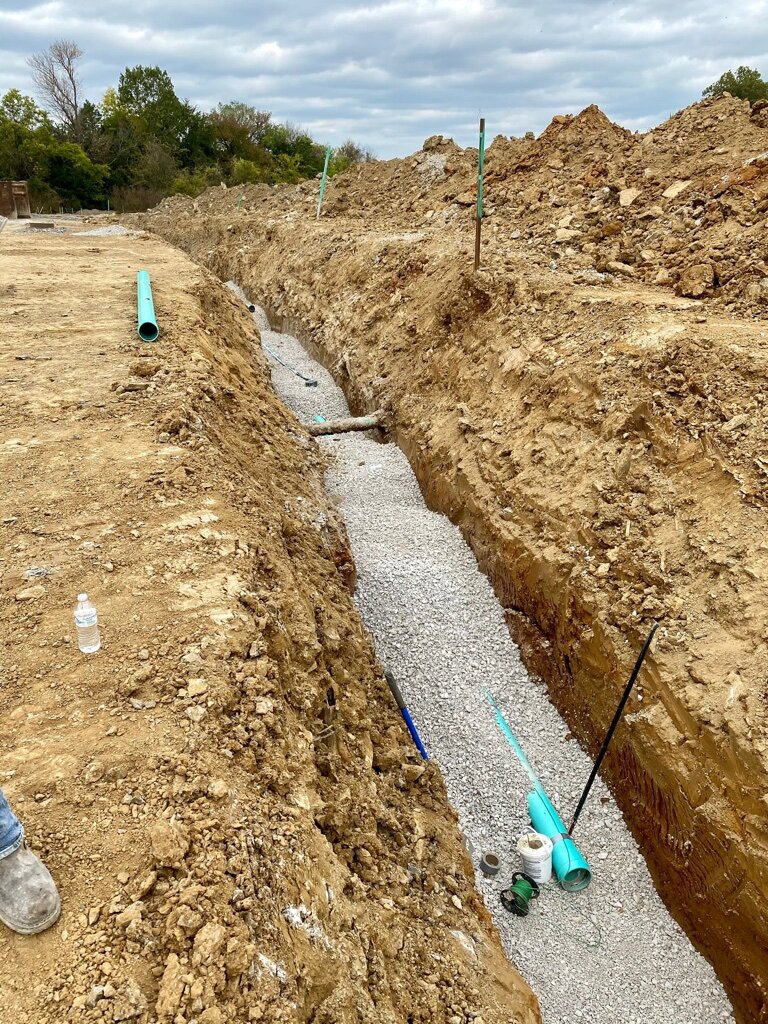 Infrastruct Civil Grading and Utilities - Pipe Install