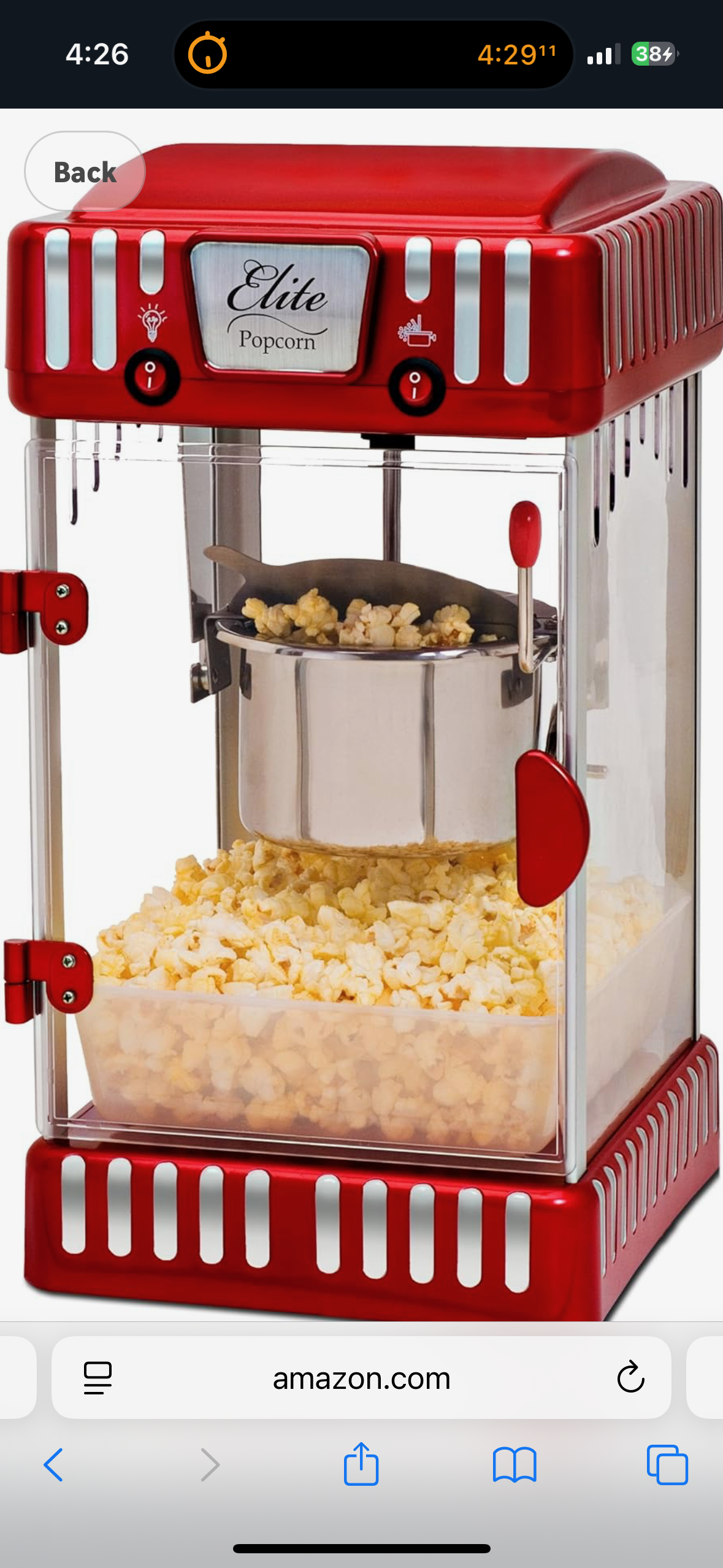 Premium Popcorn Machine