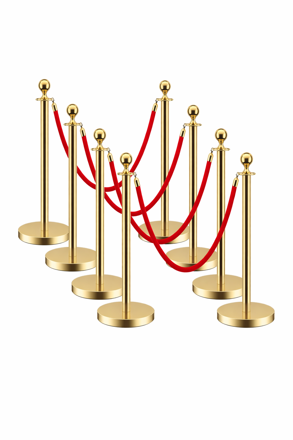 VIP Red Carpet and Stanchion Set