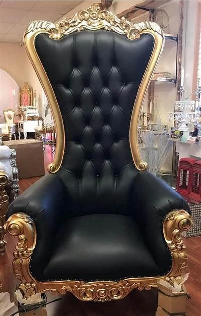 High-Back Royal Throne Chair