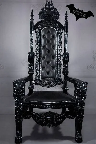 Gothic Throne Chair