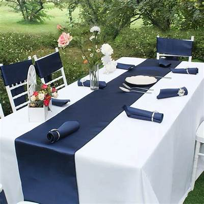 Elegant Satin Table Runner - 15 Stunning Colors
