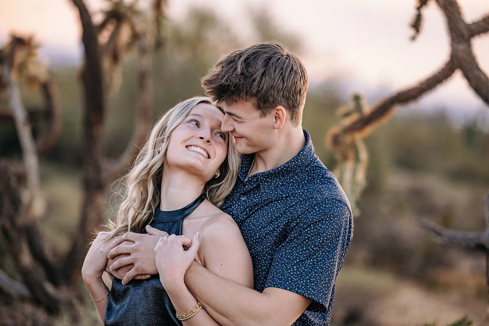 Engagement session at Lost Dutchman Park | Lia's Photography
