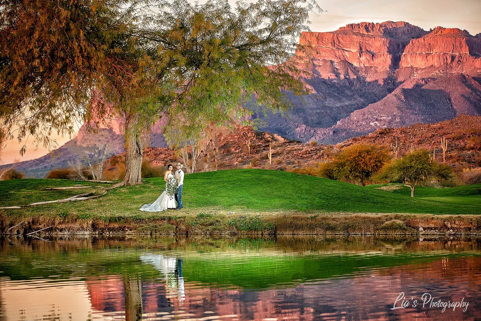 Wedding at Superstition Mountain Arizona