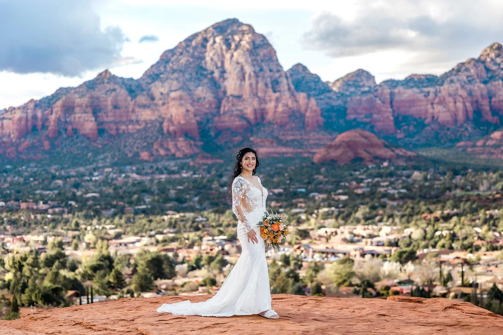 Wedding Sky Ranch Lodge Sedona by Lia's Photography