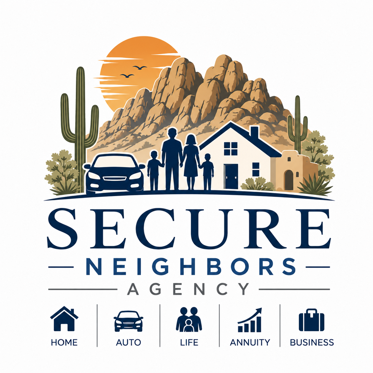 Logo for Secure Neighbors Agency, llc