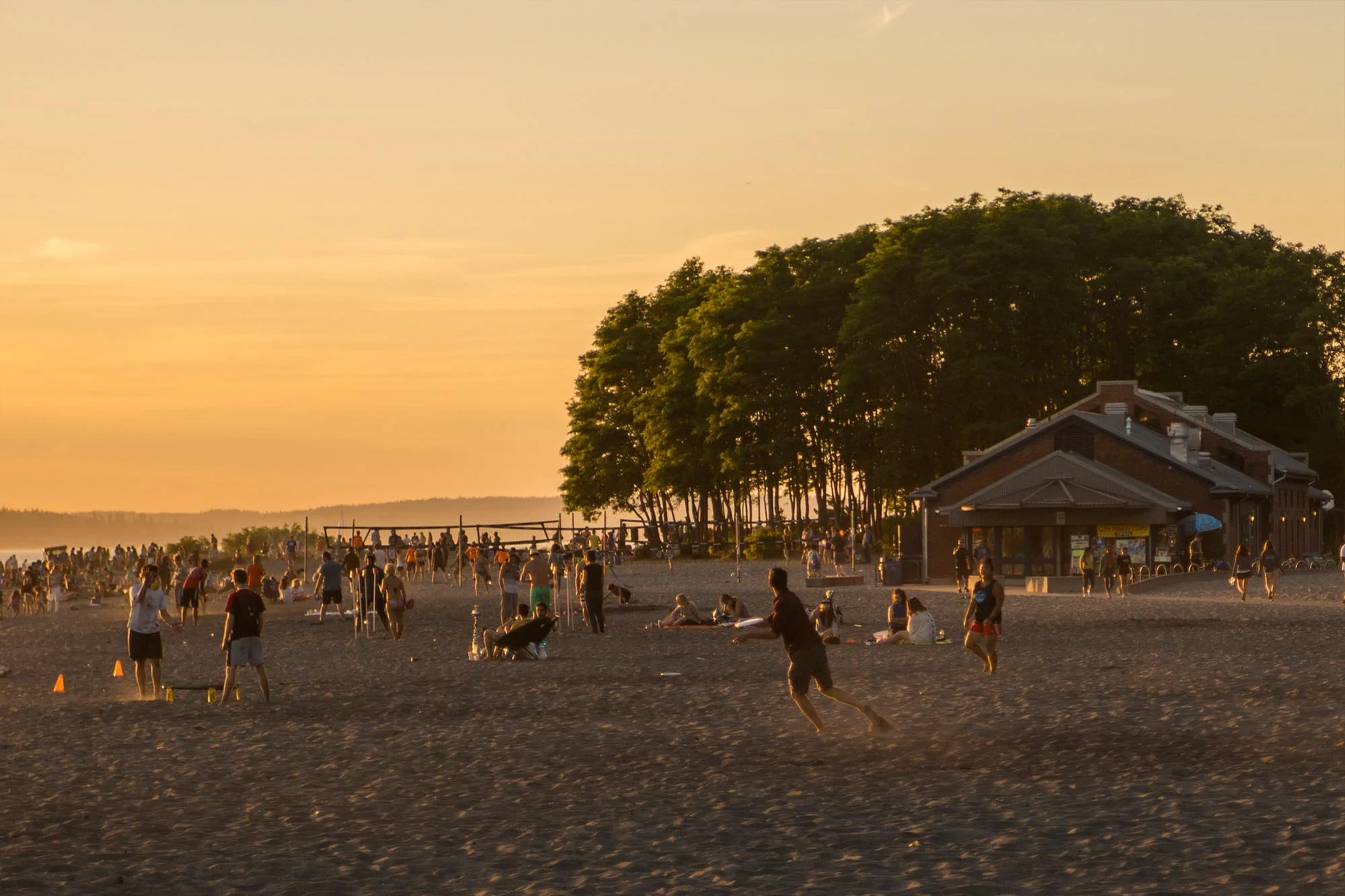 Golden Gardens Beach / Fire Pit