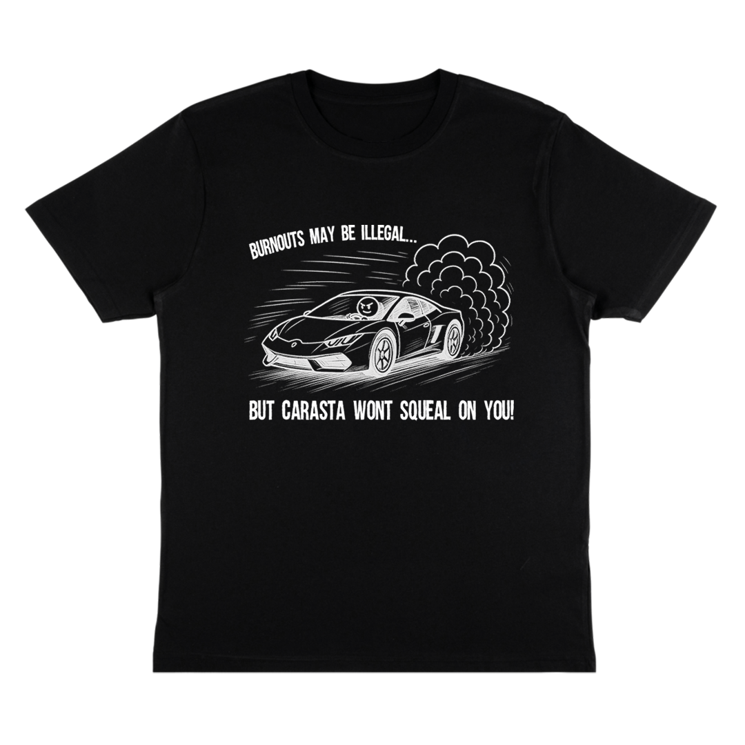 Burnout Black T-Shirt
