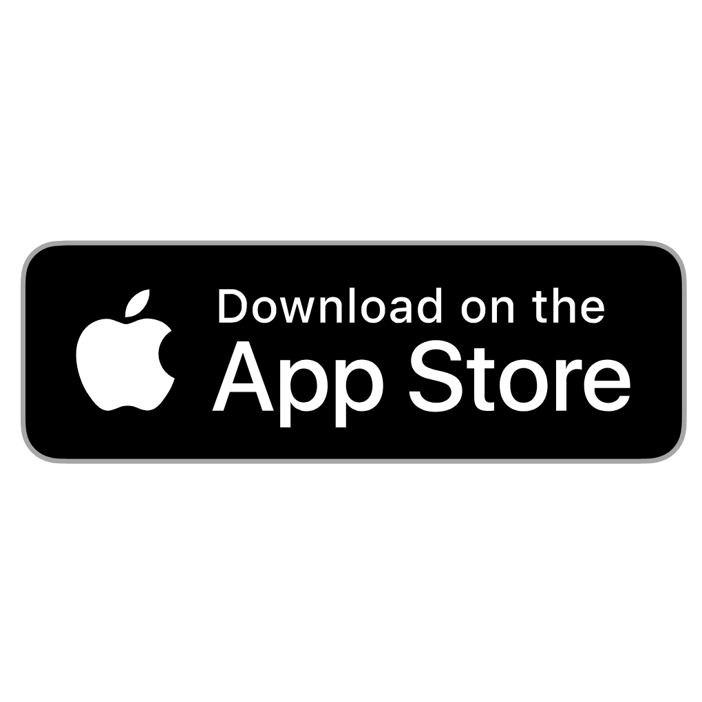 Black background with an Apple logo and the text 'Download on the App Store' in white.