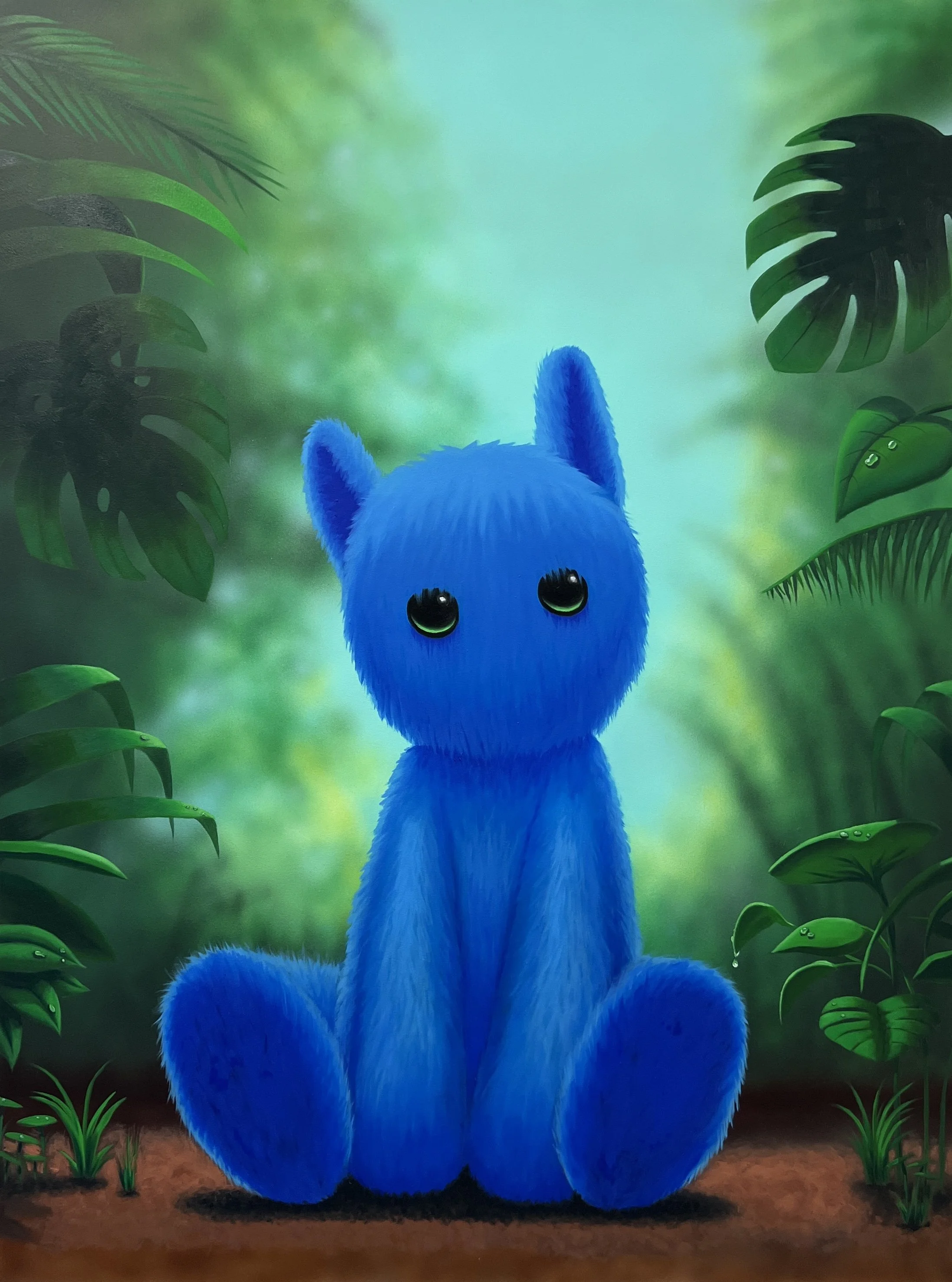 "Me Encontro" 
Oil on canvas 
36x48 in
-sold