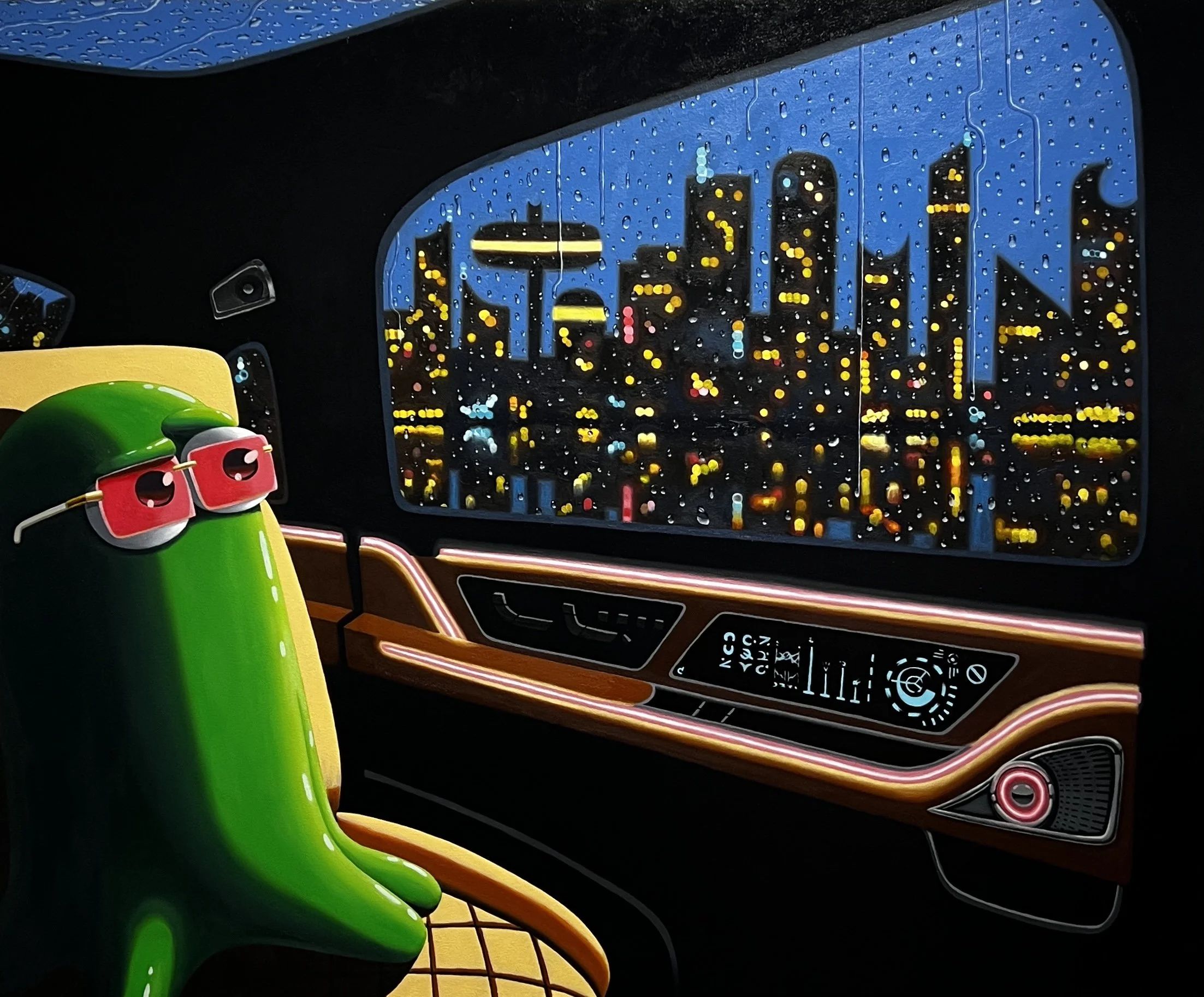 "Fe" 
Oil on canvas 
48x58 in
-sold