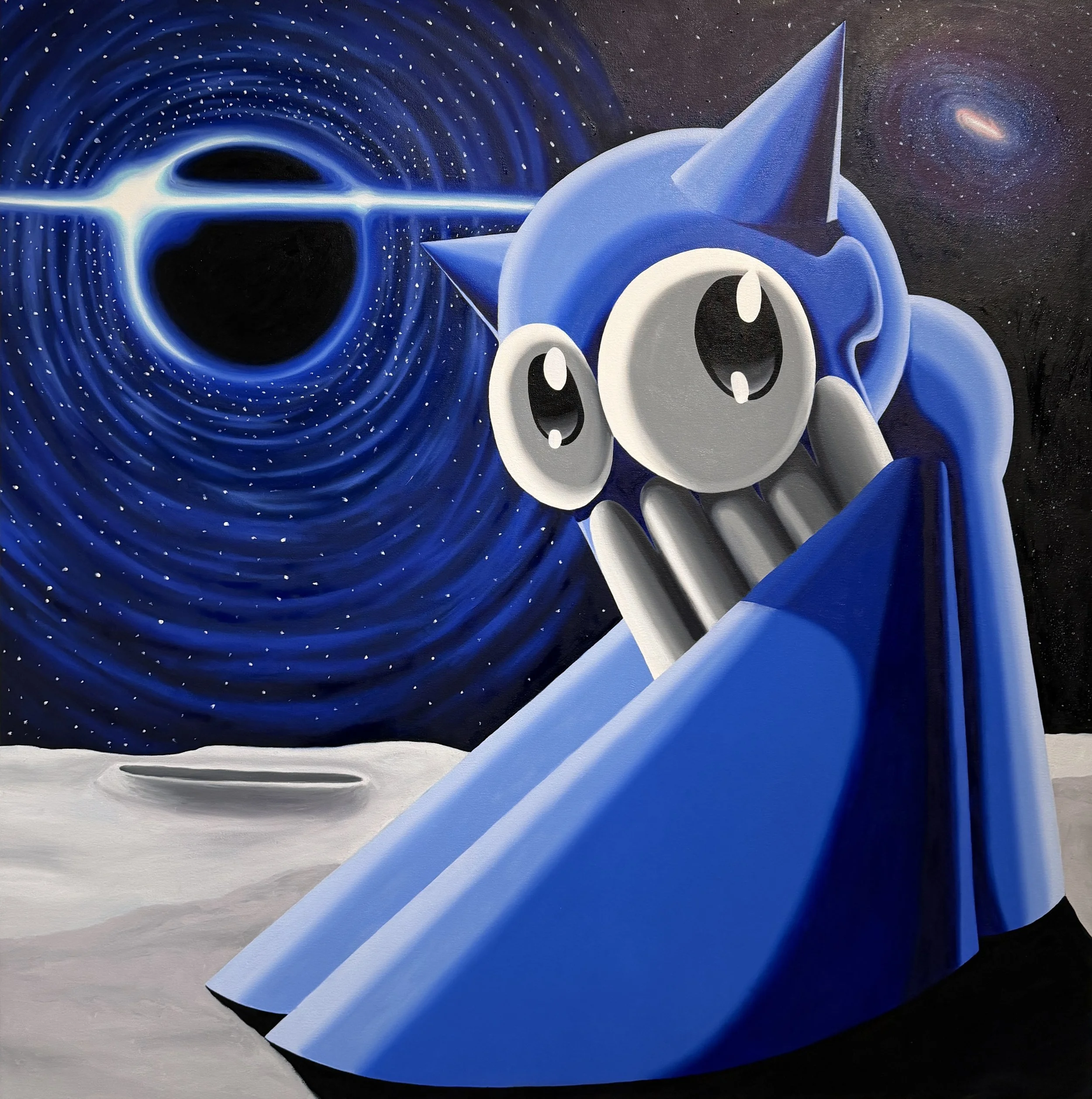 "Brighter Horizons" 
Oil on canvas 
48x48 in
-Email for inquiries