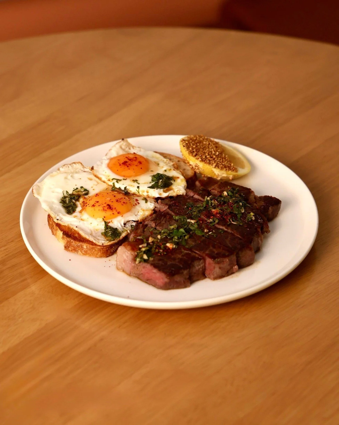 We&rsquo;ve brought our signature fire fuelled dedication to the breakfast plate. 🔥 Try our new Steak and Eggs dish designed to fuel your spark from the very first bite. ✨