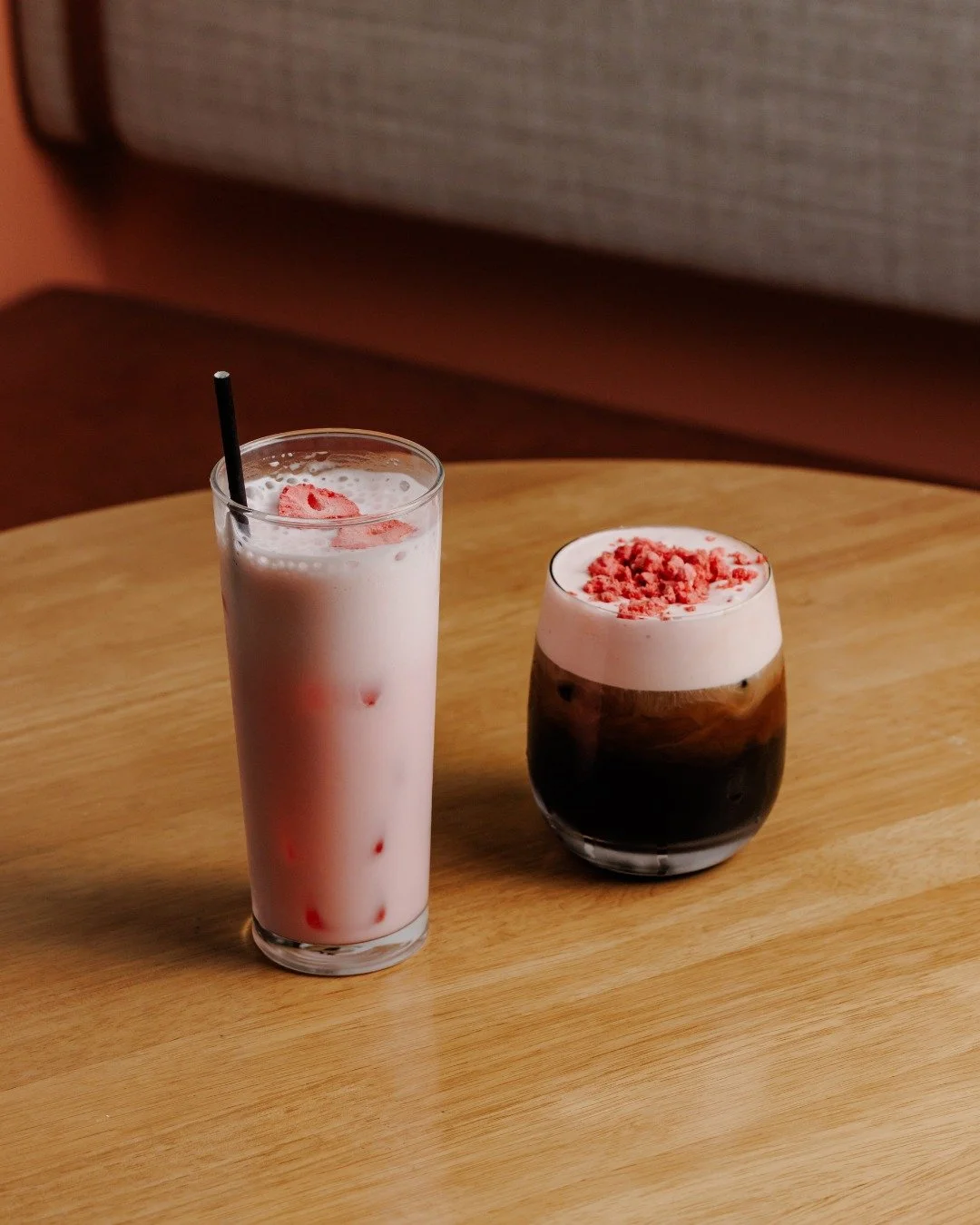 Name a more iconic duo... we&rsquo;ll wait. 🍓✨ Whether you&rsquo;re team Strawberry Cold Brew or team Strawberry Milkshake, we&rsquo;re serving up the sweeter side all morning long.