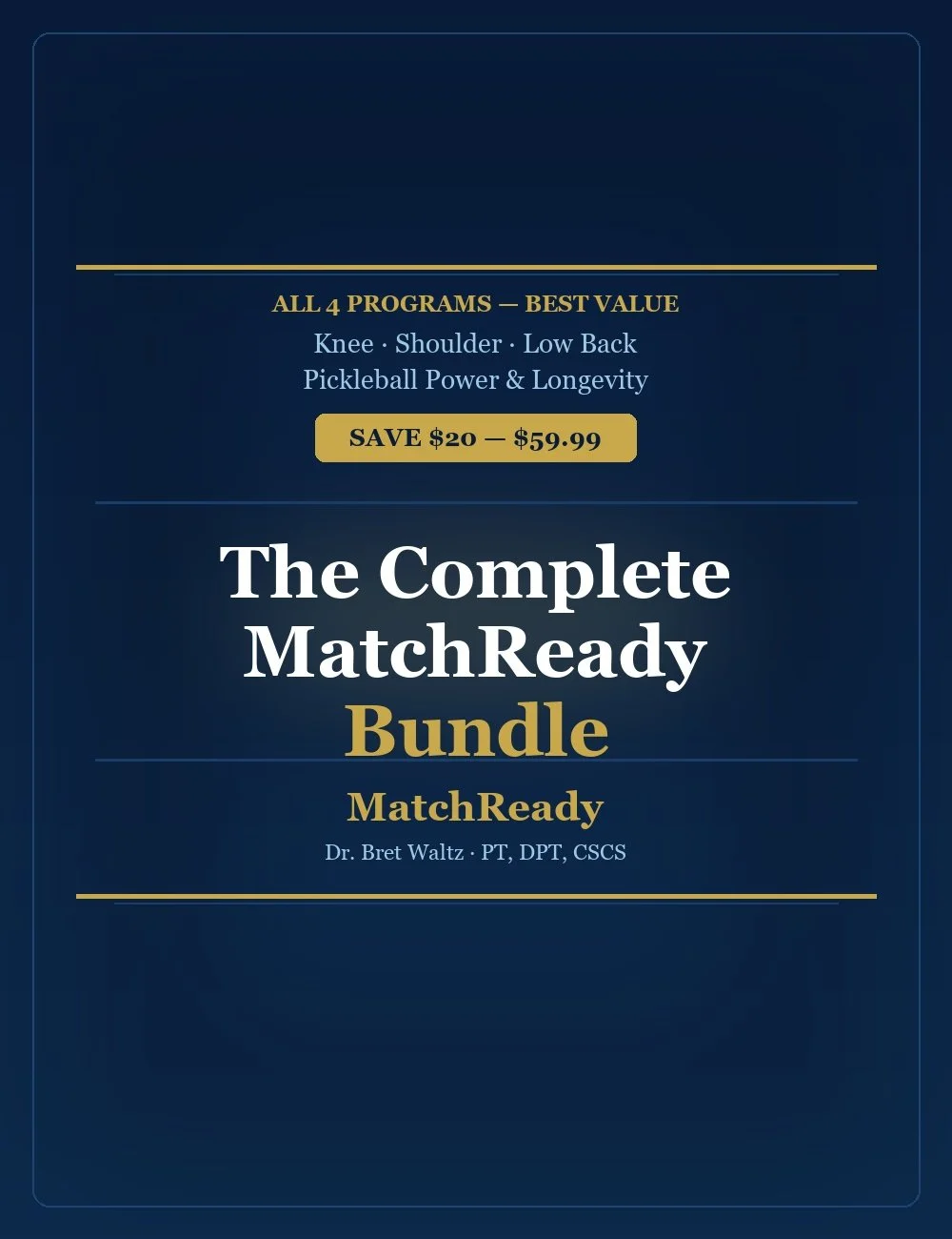 The Complete MatchReady Bundle
