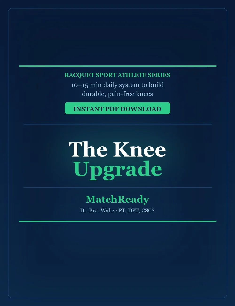 The Knee Upgrade