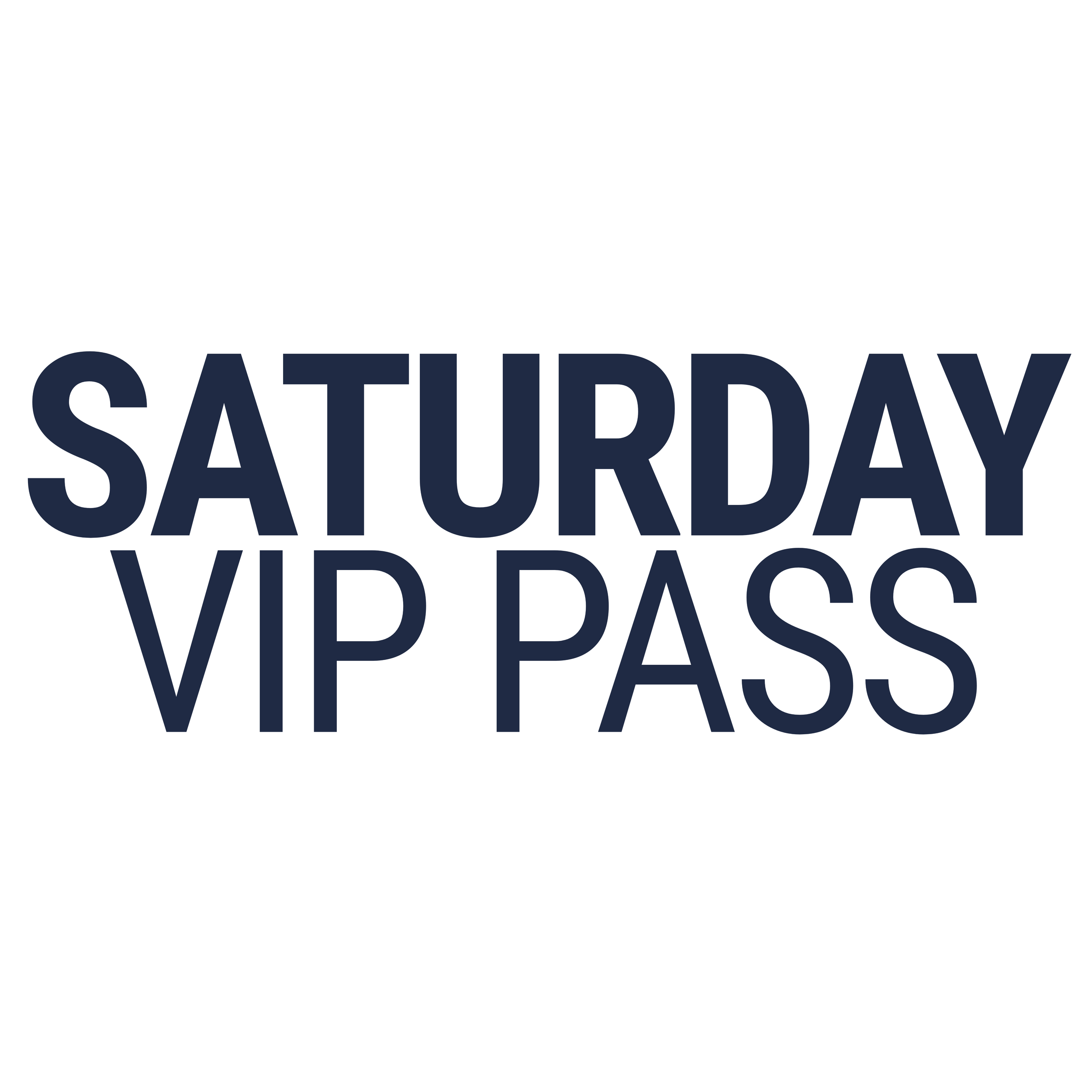 Saturday VIP pass